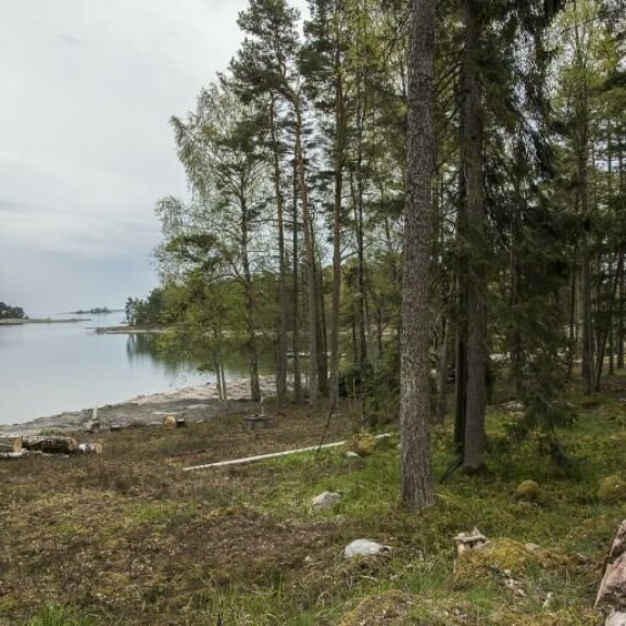 Alapiha näytti ennen autiolta. huvila&huussi
