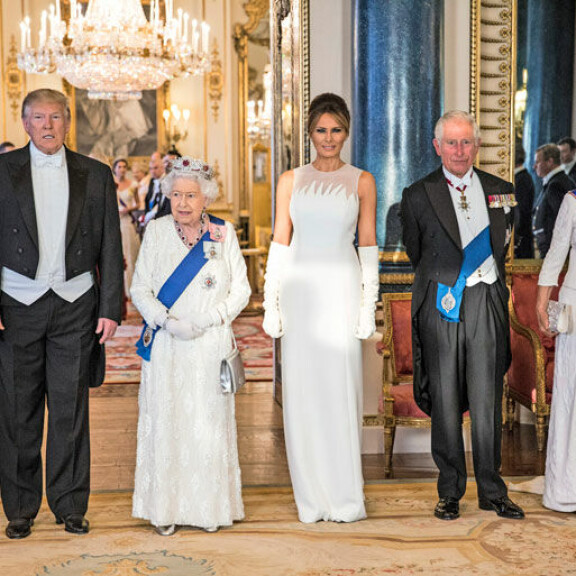 Brittihovi näytti Trumpille tämän paikan. Brittihovi näytti Trumpille tämän paikan.