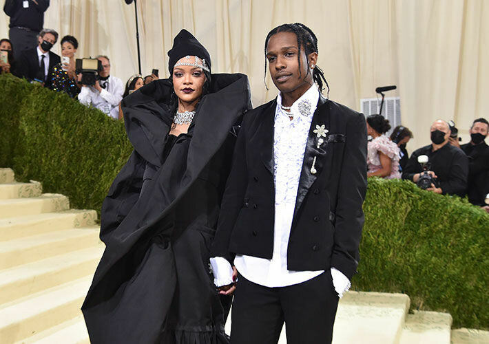 A$AP Rocky ja Rihanna ihastuttivat syksyllä MET-gaalassa.