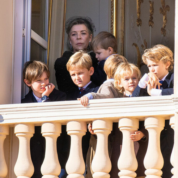 Viime marraskuussa Caroline seurasi Monacon kansallispäivän juhlallisuuksia palatsin parvekkeelta yhdessä lastenlastensa kanssa. Hannoverin prinsessa Caroline