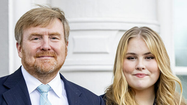 Hollannin kuningas joutui pyytämään kansalta anteeksi Amalia-tyttärensä bileitä - rikkoi räikeästi koronarajoituksia Kuningas Willem-Alexander ja kruununprinsessa Amalia