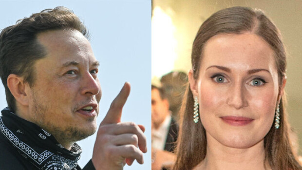 Apua! Elon Musk pilailee Sanna Marinin kustannuksella Twitterissä - julkaisi paljonpuhuvan memen elon musk ja sanna marin