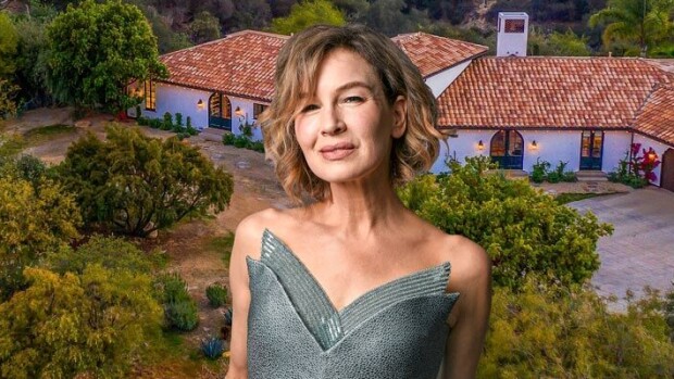 Hollywoodin kiinteistöguru Renée Zellweger löi rahoiksi tällä espanjalaistyylisellä kodilla – kuvat! Renée Zellweger