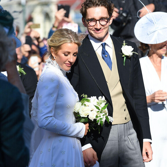 Ellie ja Caspar sanoivat toisilleen tahdon vuonna 2019. Ellie Goulding häät