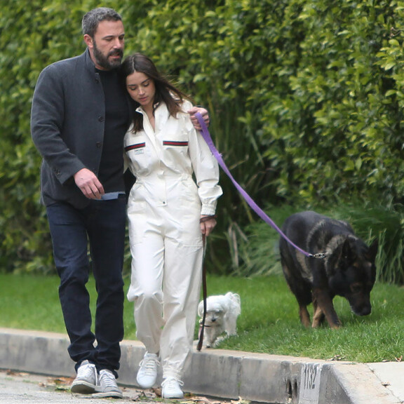 Julkiset hellyyden osoitukset eivät olleet pariskunnalle ongelma. Ben Affleck and girlfriend Ana de Armas Mandatory Credit © KELA/Broadimage