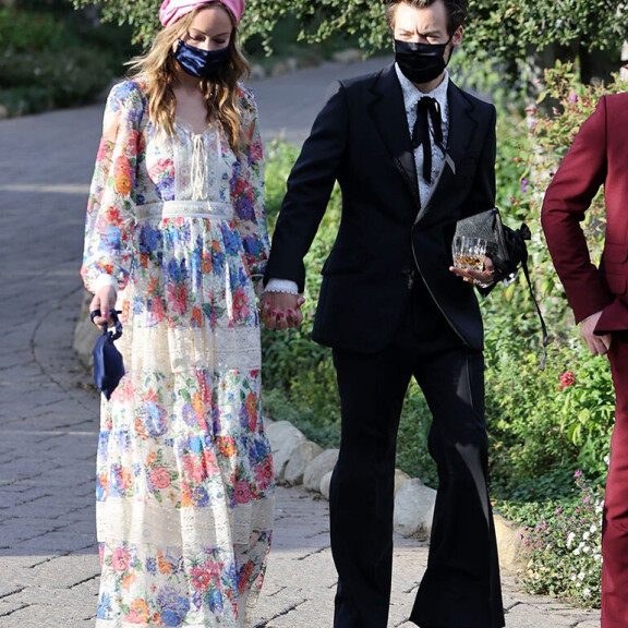 Olivia nähtiin läheisissä tunnelmissa Harryn kanssa tammikuun alussa. Olivia Wilde ja Harry Styles häissä