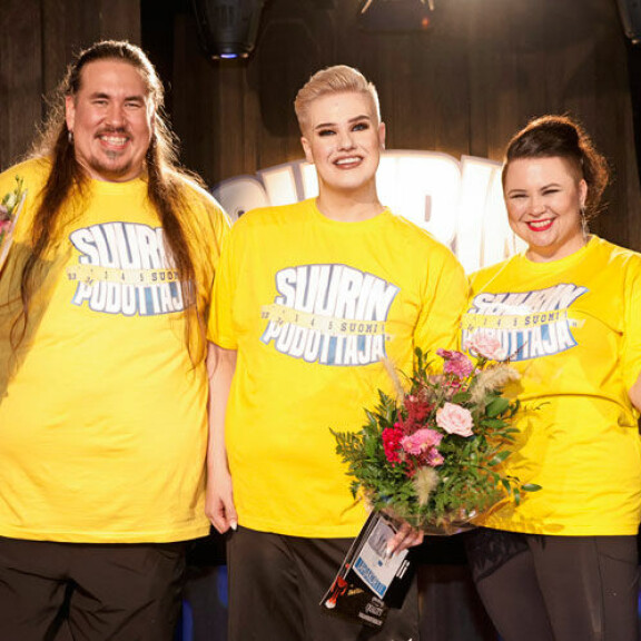 Antti Railio (vas.), Aarni Mikkola ja Veera Korhonen olivat Suurin pudottaja -kisan kärkikolmikko. Antti Railio, Aarni Mikkola ja Veera Korhonen olivat Suurin pudottaja -kisan kärkikolmikko.