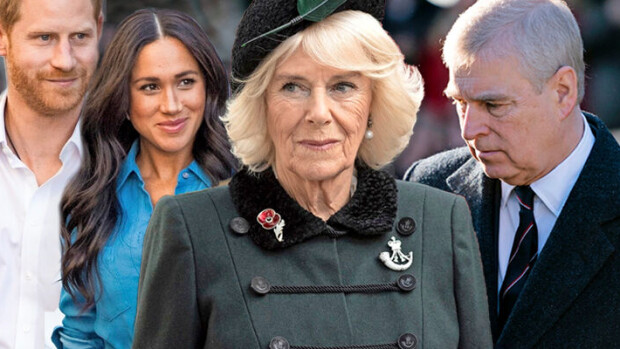 Andrew ja Camilla rypevät pohjamudissa! Britit listasivat suosikkikuninkaallisensa – antisankari Harry ja kohu-Meghan yllättivät! Brittikuninkaalliset