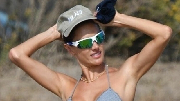 Ai juku, mikä kroppa! Huippumalli Alessandra Ambrosio narubikineissä: hurahti uuteen urheiluharrastukseen - rantakuvat! alessandra ambrosio