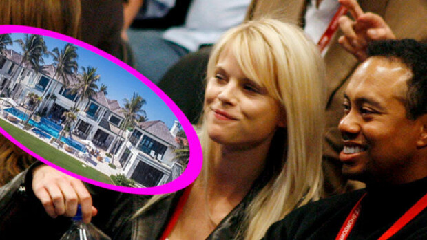 Tiger Woodsin ex-vaimo Elin Nordegren myy massiivista kartanoaan: luksuslukaalilla hintaa yli 23 miljoonaa - katso hulppeat kuvat! elin nordegren ja tiger woods