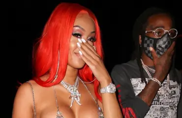 Paparazzi iski: räppärikaunotar Saweetie säihkyi timanttirinnoissaan, Quavo-poikaystävä keskittyi takamukseen!