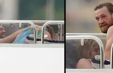 UFC-tähti Conor McGregorin seksisessio tallentui paparazzin kameraan! Heilutti peittoa vaimonsa kanssa ökyjahdin kannella - kuvat! 