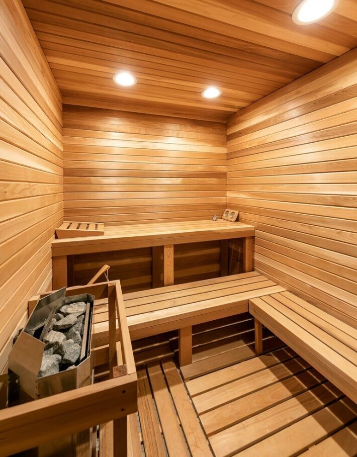 Suomalainen sauna tarjoaa myös Hollywood-tähdille makoisat löylyt. Suomalainen sauna tarjoaa myös Hollywood-tähdille makoisat löylyt.