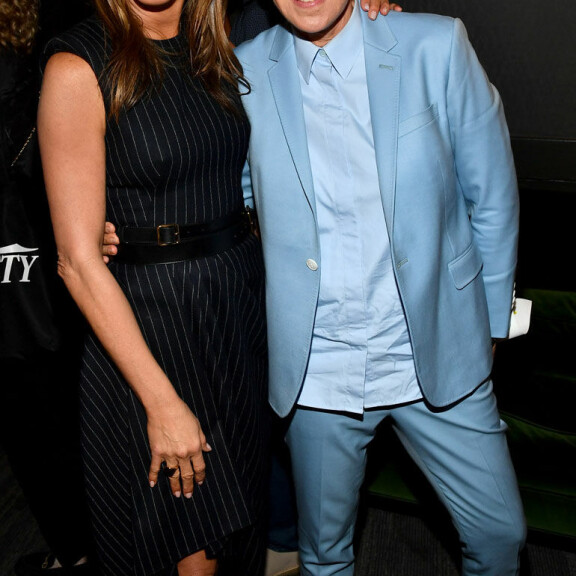 Jennifer Aniston ja Ellen DeGeneres.Variety julkaisun gallassa vuonna 2019. Jennifer Aniston ja Ellen DeGeneres