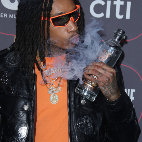 Vau, mikä 50-vuotias! Gwen Stefanin ultraseksikäs look ihastutti Grammyjen etkoilla - Wiz Khalifa naamioitui vaporisaattorinsa taakse! Kuvat tähtiloistosta! Wiz