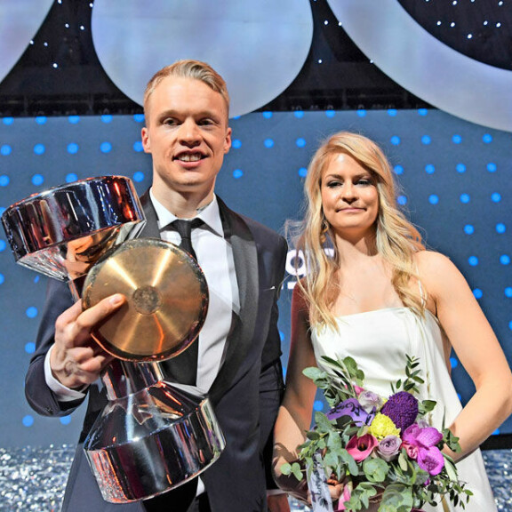 Tässä on hiihtäjätähti Iivo Niskasen ja Saana-rakkaan lemmenpesä: tyylikäs rivitalo Kuopiossa – kuva! Iivo Niskanen ja Saana Kemppainen.