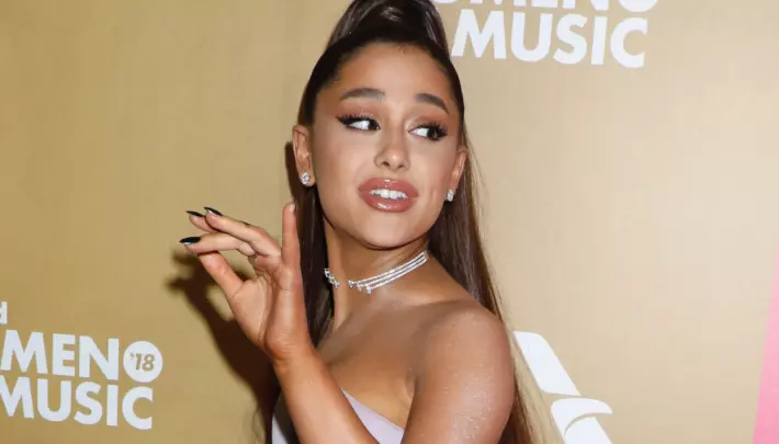 Mandatory Credit: Photo by Gregory Pace/REX/Shutterstock (10015828n)Ariana GrandeBillboard's 13th Annual Women in Music, New York, USA - 06 Dec 2018Wearing Christian Siriano