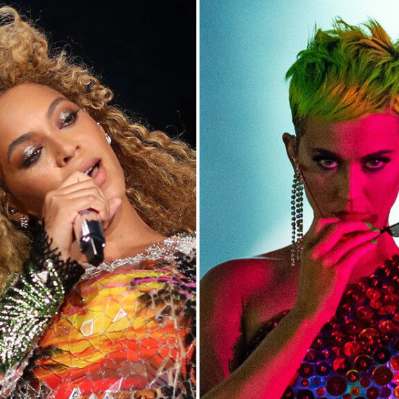 Katy Perry sysäsi Beyoncén valtaistuimelta – nostaa lähes miljoona euroa joka keikasta! Beyonce ja Katy Perry