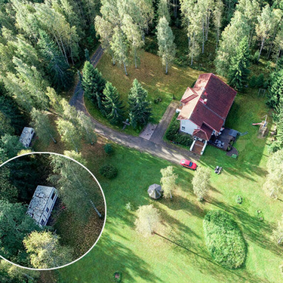 Marita Taavitsaisella ja uudella rakkaalla erikoiset nukkumiskuviot: Pasi nukkuu metsän siimeksessä ex-miehen käskystä, näin erikoisessa paikassa miesystävän yösija on – kuva! Marita Taavitsaisen piha