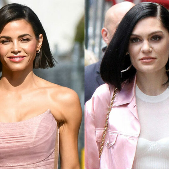 Jenna Dewan Tatum (vas.) ja Jessie J Jenna Dewan Tatum ja Jessie J