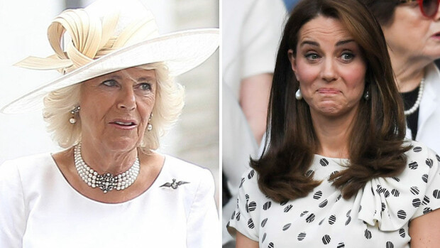 Kirjapaljastus: Cornwallin herttuatar Camilla yritti saada prinssi Williamin ja Catherinen eroamaan! Cornwallin herttuatar Camilla ja Cambridgen herttuatar Catherine