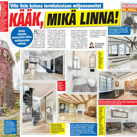 SEISKA 47/2015 Ville on yrittänyt kaupata taloaan tuloksetta jo kolme vuotta. SEISKA 47/2015 Ville on yrittänyt kaupata taloaan tuloksetta jo kolme vuotta.