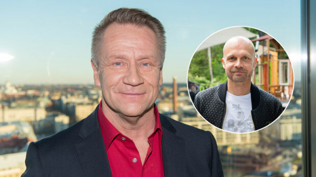 Kukkia lavalle! Olli Lindholm ja Eveliina-rakas fanittivat Juha Tapiota – kuva! Olli Lindholm fanitti Juha Tapiota.