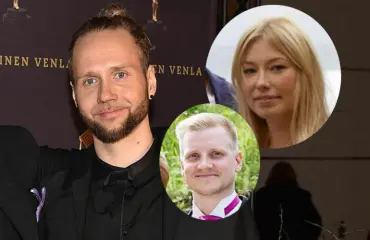 Oho, mikä trio! Tuleva Bachelorette-Jenny, Iholla-Esko ja Ensitreffit alttarilla -Olli lomailivat Tallinnassa - katso kuvat!