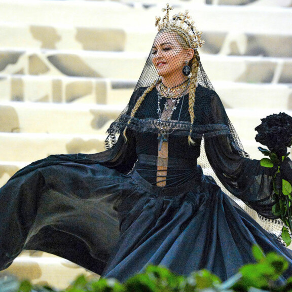 Madonna MET-gaalassa viime toukokuussa. Madonna MET-gaalassa viime toukokuussa.