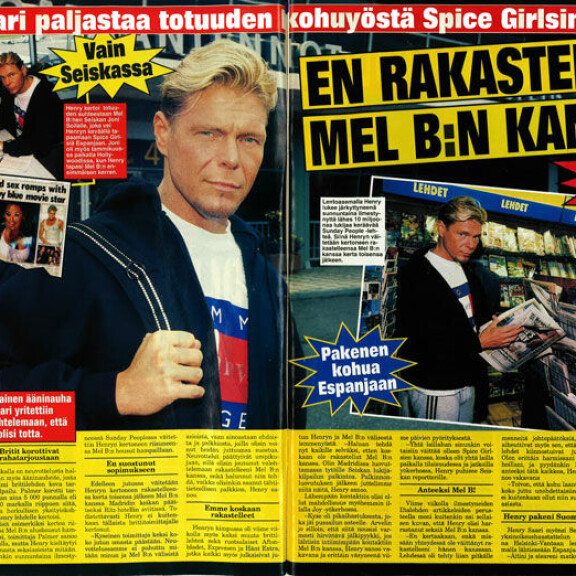 SEISKA 26/1998 Seiskassa kerrottiin ulkomaalaismedian ennennäkemättömästä ajojahdista Henry Saarta kohtaan. SEISKA 26/1998 Seiskassa kerrottiin ulkomaalaismedian ennennäkemättömästä ajojahdista Henry Saarta kohtaan.