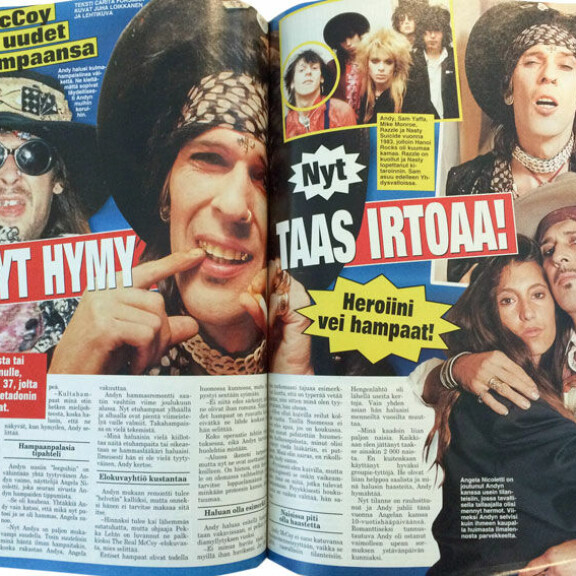 SEISKA 7/2000 Andyn uudet hampaat olivat iso uutinen 18 vuotta sitten. SEISKA 7/2000 Andyn uudet hampaat olivat iso uutinen 18 vuotta sitten.