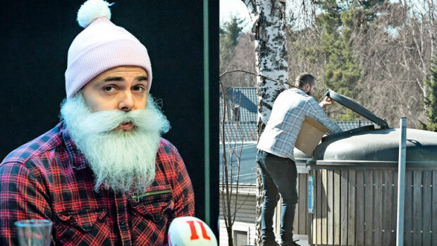 Skandaali! Brother Christmas heitti köyhille tarkoitetut avustukset jätesäiliöön, paparazzi käräytti härskin tempun - kuva! Brother Christmas heitti lahjoituksia roskiin.