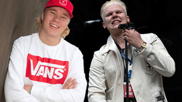 Tube-tähdet Arttu Lindeman ja Jaakko Parkkali jännäsivät Jokereiden matsia: tarjosivat pummaajalle röökiä – kuva! Arttu Lindeman ja Jaakko Parkkali tarjosivat tupakkaa.