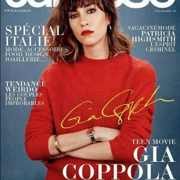 Suihku-Jaskan tyttärentytär on elokuvaohjaaja Gia Coppola, joka poseeraa kuvassa maineikkaan ranskalaislehden kannessa. Suihku-Jaskan tyttärentytär on elokuvaohjaaja Gia Coppola, joka poseeraa kuvassa maineikkaan ranskalaislehden kannessa.