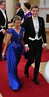 Lotta ja Joonas nähtiin yhdessä Linnan juhlissa.