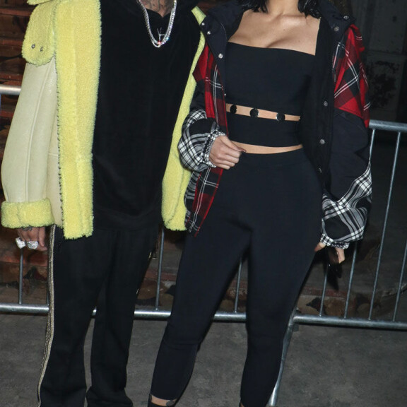 Tyga ja Kylie yhdessä vuosi sitten New Yorkin muotiviikolla. Tyga ja Kylie yhdessä vuosi sitten New Yorkin muotiviikolla.
