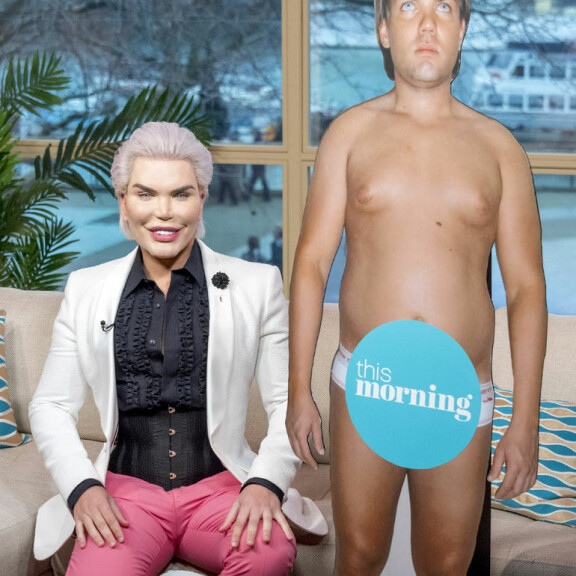 Ihmis-Ken esitteli uutta tiimalasivartaloaan - ja yök, poistettuja kylkiluitaan! Katso kuvat! Rodrigo Alves