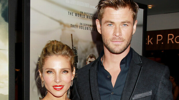 Hot mama! Elsa Pataky, 41, käänsi katseita leffaenskarissa läpinäkyvässä iltapuvussa - katso kuvat! Elsa Pataky ja Chris Hemsworth