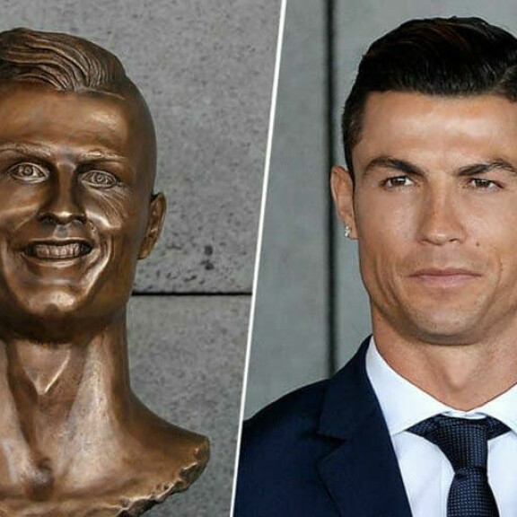 Cristiano Ronaldo helpottui: sai vihdoin kunnon näköispatsaan – vanha kauhupatsas yhä esillä! Katso kuvat! Cristiano Ronaldon näköispatsas