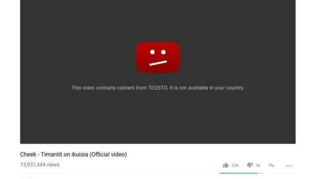 YouTube-kohussa pikakäänne: Musiikkivideot palautuvat näkyviin aivan pian! Youtube