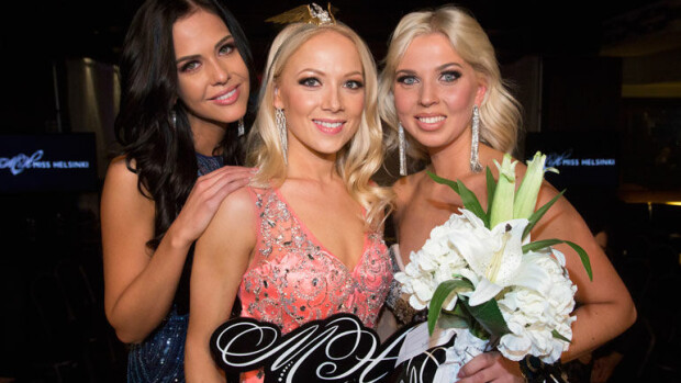 Kommentti: Väärä voitti Miss Helsinki -kisan - ja missiorganisaatio teki absurdin päätöksen pahoinpitelykohussa! Miss Helsinki -kisan kärkikolmikko: Jasmin Voutilainen (vas.), Janna-Juulia Vuorela ja Venla Nikulainen
