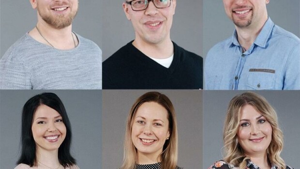 Ensitreffit alttarilla -parit seurasivat muistelujaksoa 'kisakatsomossa' - mukana neljän tuotantokauden tyypit! Katso hauska kuva! Ensitreffit alttarilla 4. tuotantokausi.