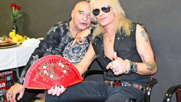 Rocklegendat Michael Monroe ja Remu Aaltonen harvinaisessa yhteishaastattelussa: Olemme sielunveljiä! Remu Aaltonen ja Michael Monroe.