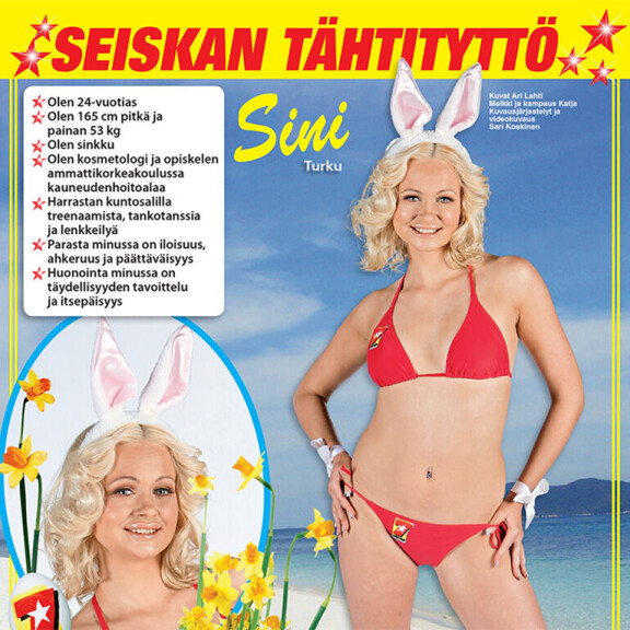 Huhhuh, tunnistaisitko?! Pornoprinsessa Cindy Sun poseerasi Seiskan Tähtityttönä ennen jättisilikoneja - K18-kuvat! sinipaananen