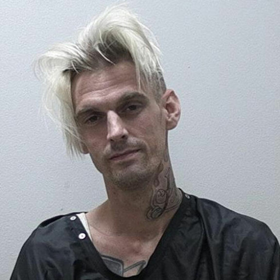 Tältä näyttää Aaron Carterin tuore pidätyskuva. Kuva on otettu lauantaina. Aaron Carter
