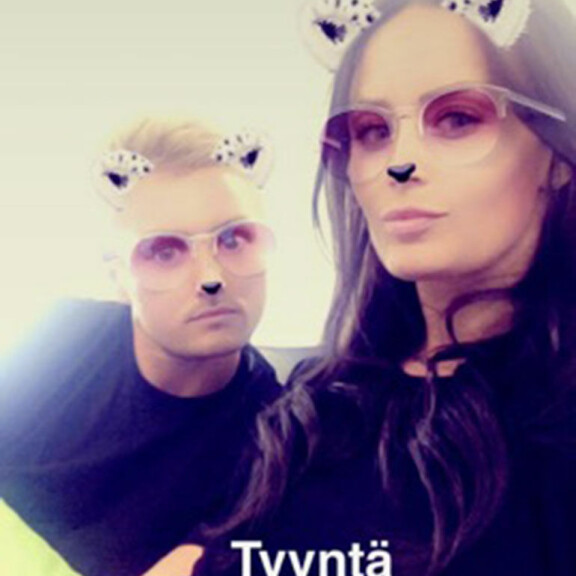 Mitä ihmettä?! Vasta eronneet Martina Aitolehti ja Stefan Therman lähtivät yhteislomalle romanttiseen Pariisiin - uunituore kuva! Martina Aitolehden Snapchat
