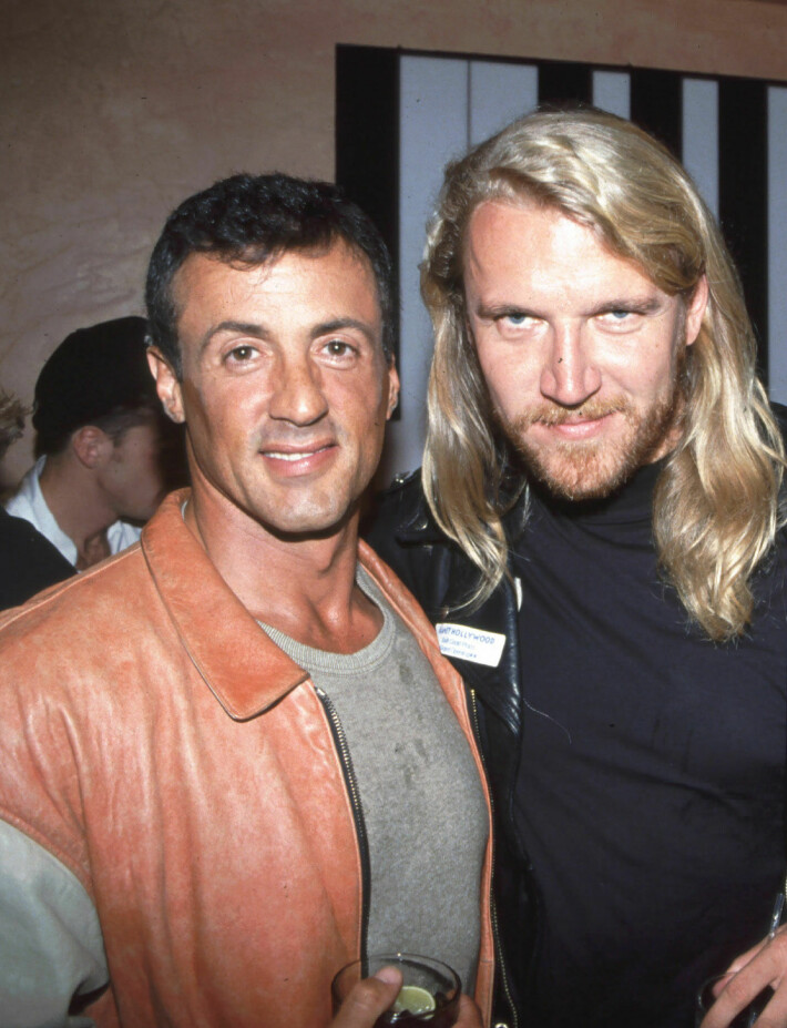 Kun Hollywood vielä naposteli: Sylvester Stallone ja Renny Harlin kuvattuna 1990-luvun alussa.