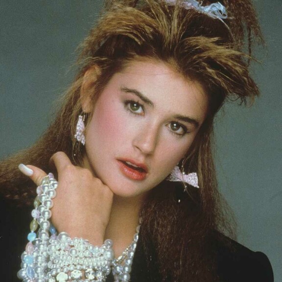 Demi vuonna 1985. Demi Moore vuonna 1985.