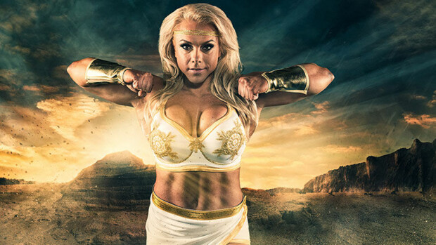 Gladiaattoreiden Barbi on kaikkea muuta kuin nimi antaa ymmärtää: upea ilmestys! Minna Pajulahti Galdiaattorina