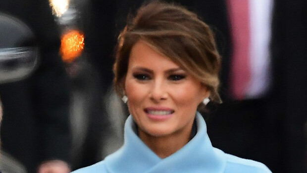 Melania Trump edusti virkaanastujaisissa isänmaallisessa tyylissä -kuvat! Melania Trump aviomiehensä virkaanastujaisissa 20. tammikuuta 2017.